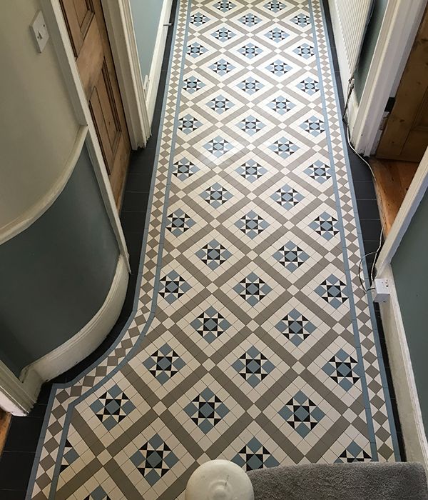 Victorian mosaic tiles Hallway