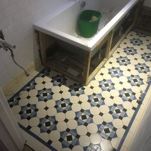 Victorian Tiles Bathroom Dulwich
