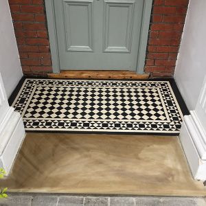 Victorian Mosaic Porch