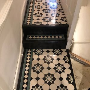 Victorian Mosaic Hallway Tiles