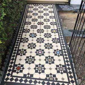 Victorian Mosaic Pathway Tiles