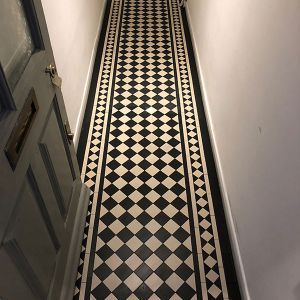 Victorian Black and White Tiles