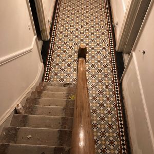 Victorian Hallway Mosaic Tiles