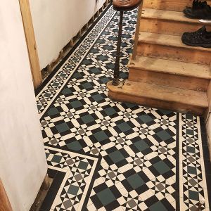 Victorian Mosaic Tiles Hallway