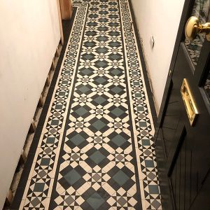 Victorian Mosaic Tiles Hallway