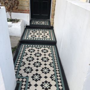 victorian mosaic pathway