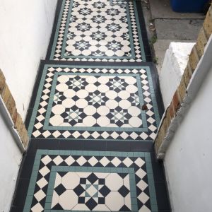 victorian mosaic pathway
